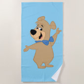 Serviette De Plage Boo Boo Bear Armoiries Large (Devant)