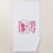 Serviette De Plage Boo Boo Infirmière d'équipage Funny Halloween Infi (Devant)