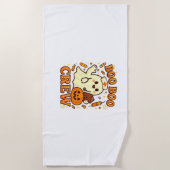 Serviette De Plage Boo Boo Infirmière d'équipage Funny Halloween Infi (Devant)