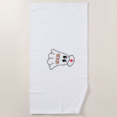 Serviette De Plage BOO CREW Ghost Nurse Funny Halloween Essentiel (Devant)