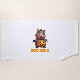 Serviette De Plage Boo Deng Tee Funny Moo Deng Costume bébé Hippo Hal