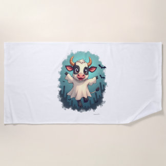 Serviette De Plage Boo-levard Cow Ghost