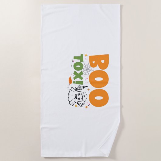 Serviette De Plage BOO Tox Injecteur Injecteur Remplissant Botox Dysp (Devant)