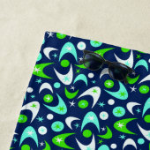 Serviette De Plage Boomerangs rétro (En situation)