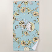 Serviette De Plage Botanical Decor (Devant)
