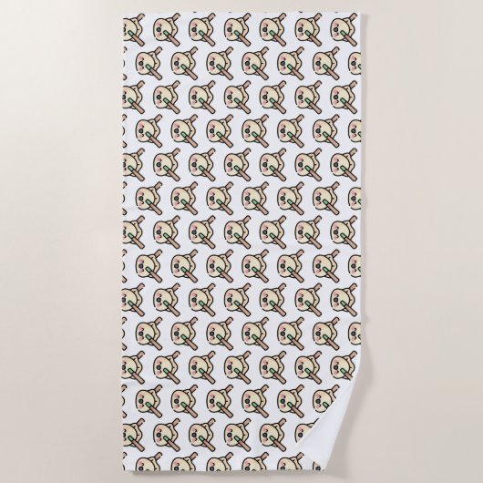 Serviette De Plage bouchon (Devant)