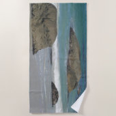 Serviette De Plage Boulders Beach South Africa Beach Towel (Devant)