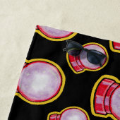 Serviette De Plage Boule de cristal pastel (En situation)