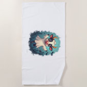 Serviette De Plage Boulevard Fantôme de Vache (Devant)
