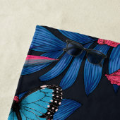 Serviette De Plage Bouquet tropical (En situation)