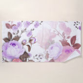Serviette De Plage Bouquets de Roses 5 (Devant)