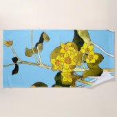 Serviette De Plage Boutons Art Nouveau (Devant)