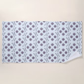 Serviette De Plage Boutons de jeu Harder de travail dur (Devant)