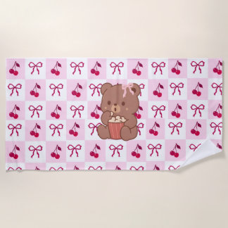 Serviette de plage Bows & Bears