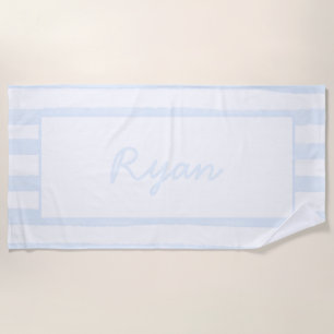 Serviette De Plage Boy Birthday Beach Club Personnalisé Nom Favoriser