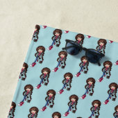 Serviette de plage Bratz (En situation)