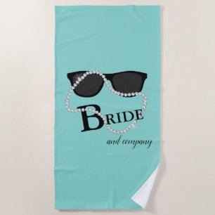 Serviette De Plage Bride & Company Couronne de diamants Party