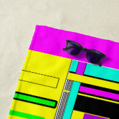 Serviette De Plage Bright abstract (En situation)