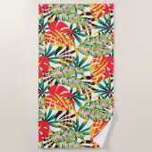 Serviette De Plage Bright Tropical (Devant)
