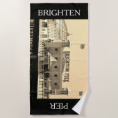 Serviette De Plage Brighton Pier Vacances Royaume-Uni (Devant)
