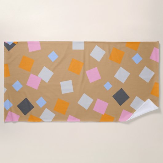 Serviette De Plage Bronze Champagne (Devant)