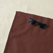Serviette de plage Brown (En situation)