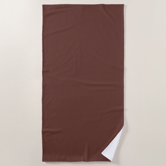 Serviette de plage Brown (Devant)