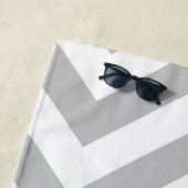 Serviette De Plage Buble Gum Zebra Blowbble (En situation)