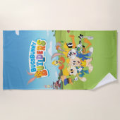 Serviette De Plage BUGS BUNNY BUILDERS™| Le groupe Looney Builders (Devant)