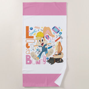 Serviette De Plage BUGS BUNNY BUILDERS™ Outils de travail de Lola Bu