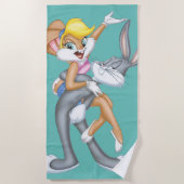 Serviette De Plage BUGS BUNNY™ et Lola Bunny (Devant)