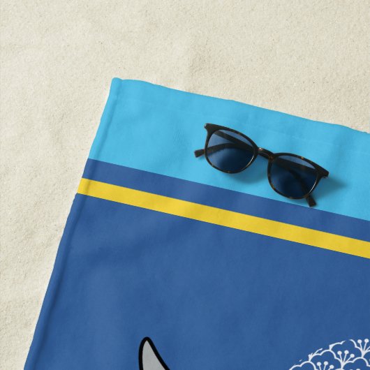 Serviette De Plage BUGS BUNNY™ - Graphique de vacances à Singapour (En situation)