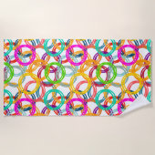 Serviette De Plage Bulles, bulles partout (Devant)