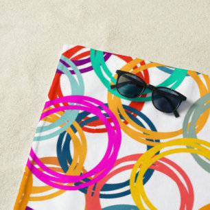 Serviette De Plage Bulles, bulles partout