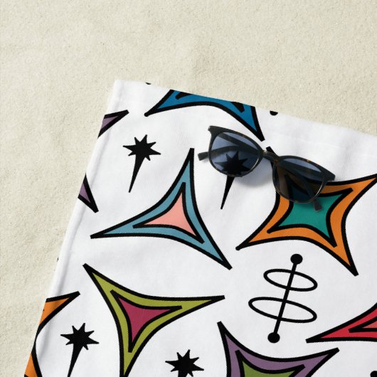 Serviette De Plage Bulletin All-Points (En situation)