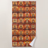 Serviette De Plage Bunnies 16 (Devant)