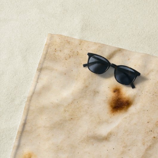 Serviette De Plage Burritos, Tortilla géante (En situation)