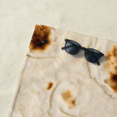 Serviette De Plage Burritos, Tortilla géante (En situation)