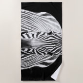Serviette De Plage BW Zebra (Devant)