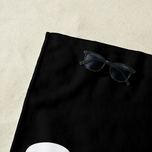 Serviette De Plage Bye Bye School Hello Pool I (En situation)