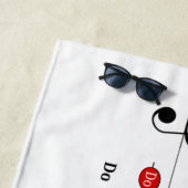 Serviette De Plage C Grande échelle dans Treble Clef Kids Literacy de (En situation)