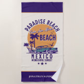 Serviette De Plage Cabo San Lucas Beach Mexico | Tropical Beach (Devant)