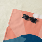 Serviette De Plage cacahuètes | Canoë Snoopy & Woodstock (En situation)