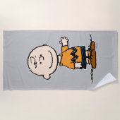 Serviette De Plage cacahuètes | Charlie Brown (Devant)