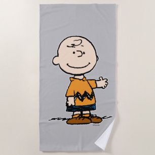 Serviette De Plage cacahuètes   Charlie Brown