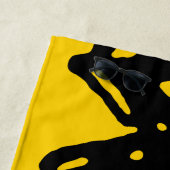 Serviette De Plage cacahuètes | Charlie Brown volant Kite (En situation)