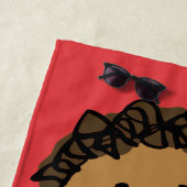 Serviette De Plage cacahuètes | Franklin Look (En situation)