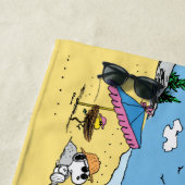 Serviette De Plage cacahuètes | Journée à la plage (En situation)