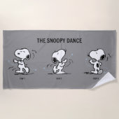 Serviette De Plage cacahuètes | La Danse Snoopy (Devant)