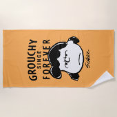 Serviette De Plage cacahuètes | Lucy depuis toujours (Devant)